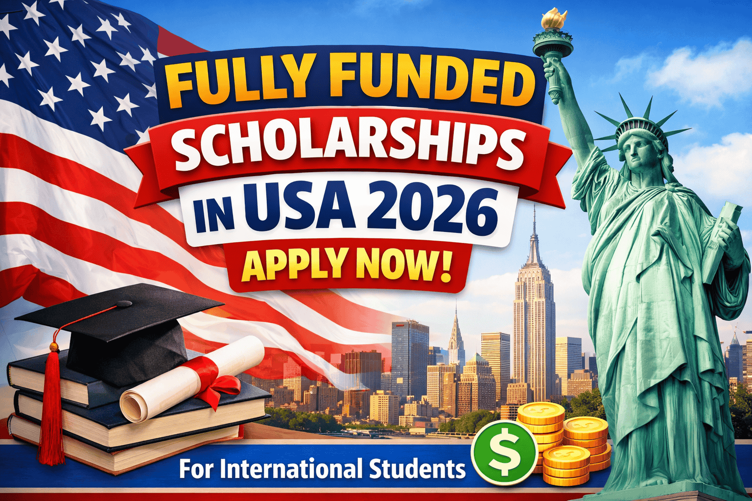 Fully Funded USA Scholarships