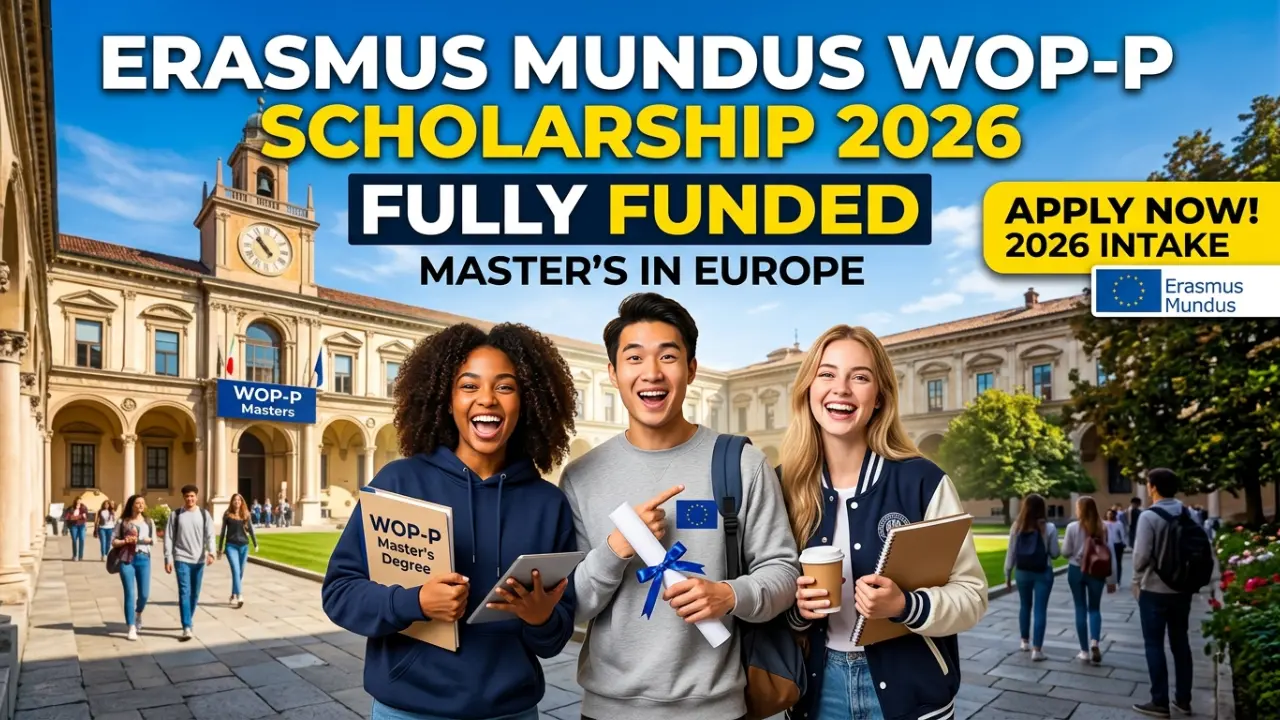 Erasmus Mundus WOP-P Scholarship 2026