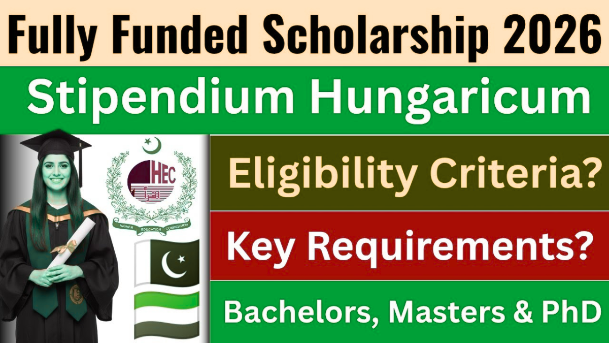 Stipendium Hungaricum scholarship for Pakistani students